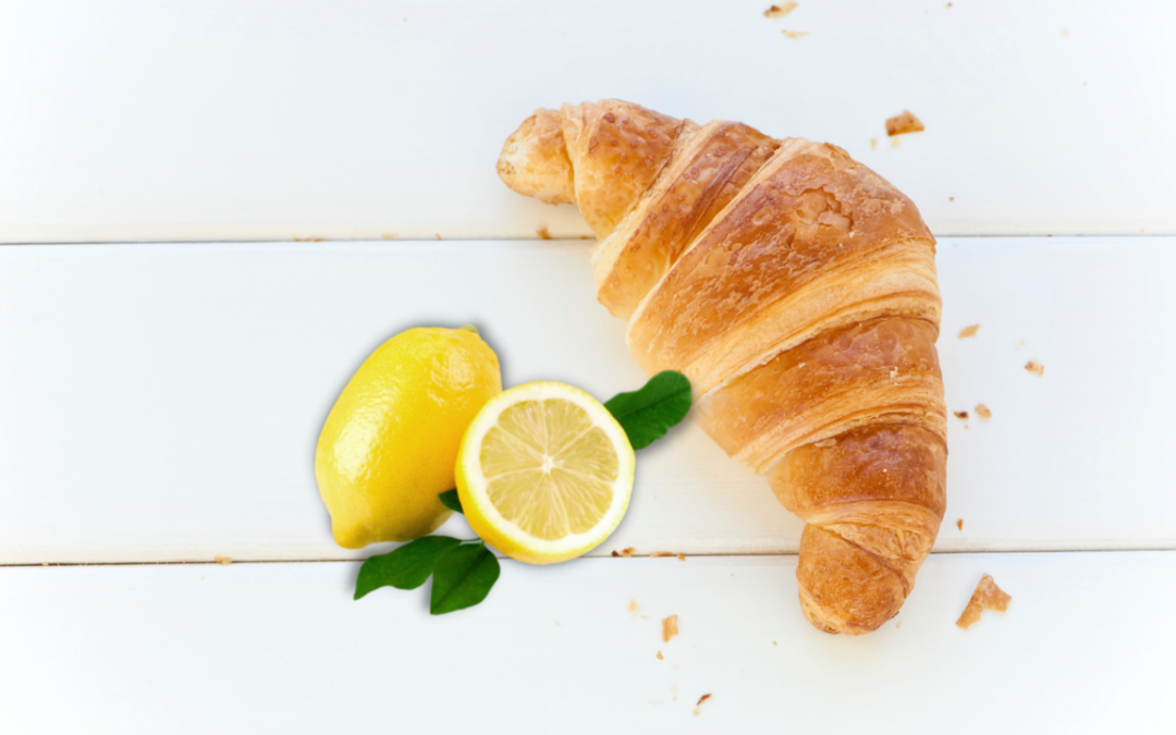 Cornetto al limone: una variante gustosa per la colazione